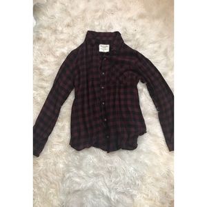 Abercrombie & Fitch Plaid Button Down